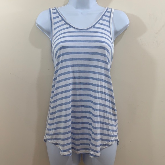 Banana Republic | Tops | Banana Republic Sunday Sunday Stripe Tank ...